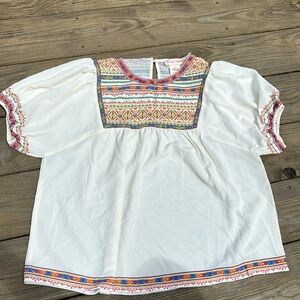 White western top